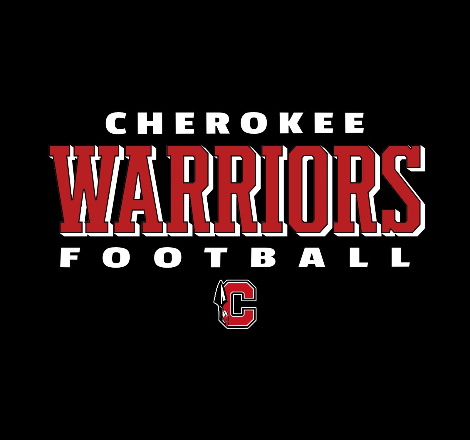 Cherokee Youth Football T-Shirt