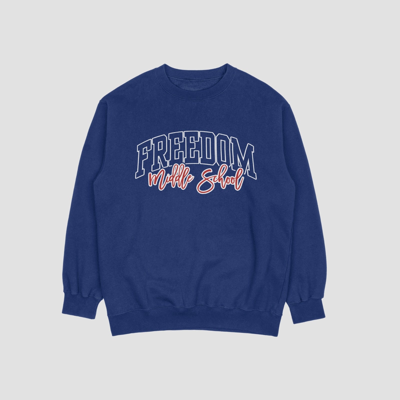 Freedom Middle School Script Sweatshirt