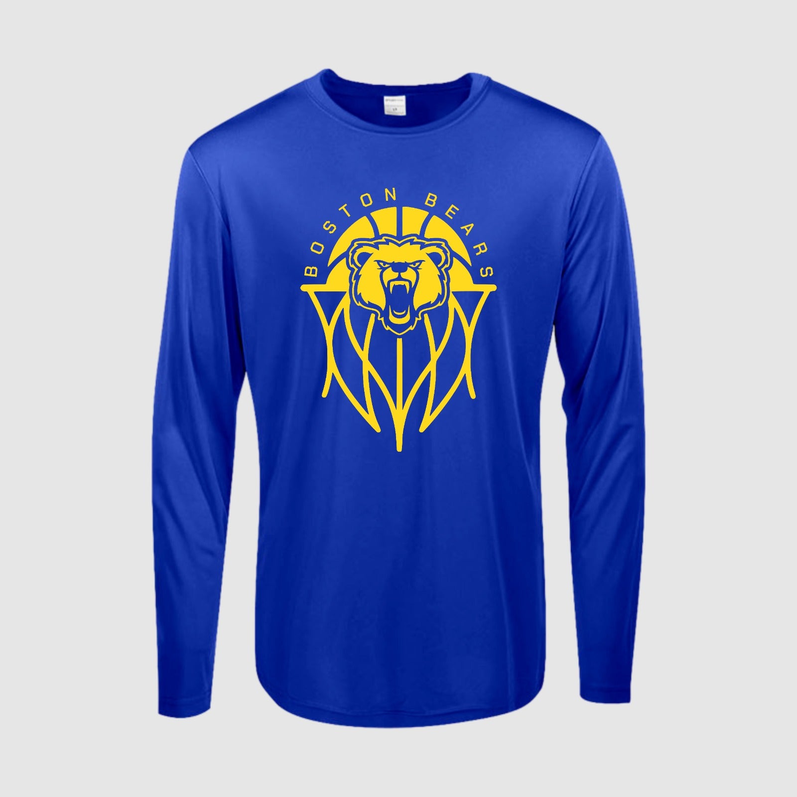 Boston Bears Basketball Long Sleeve Performance/Shooting Shirt