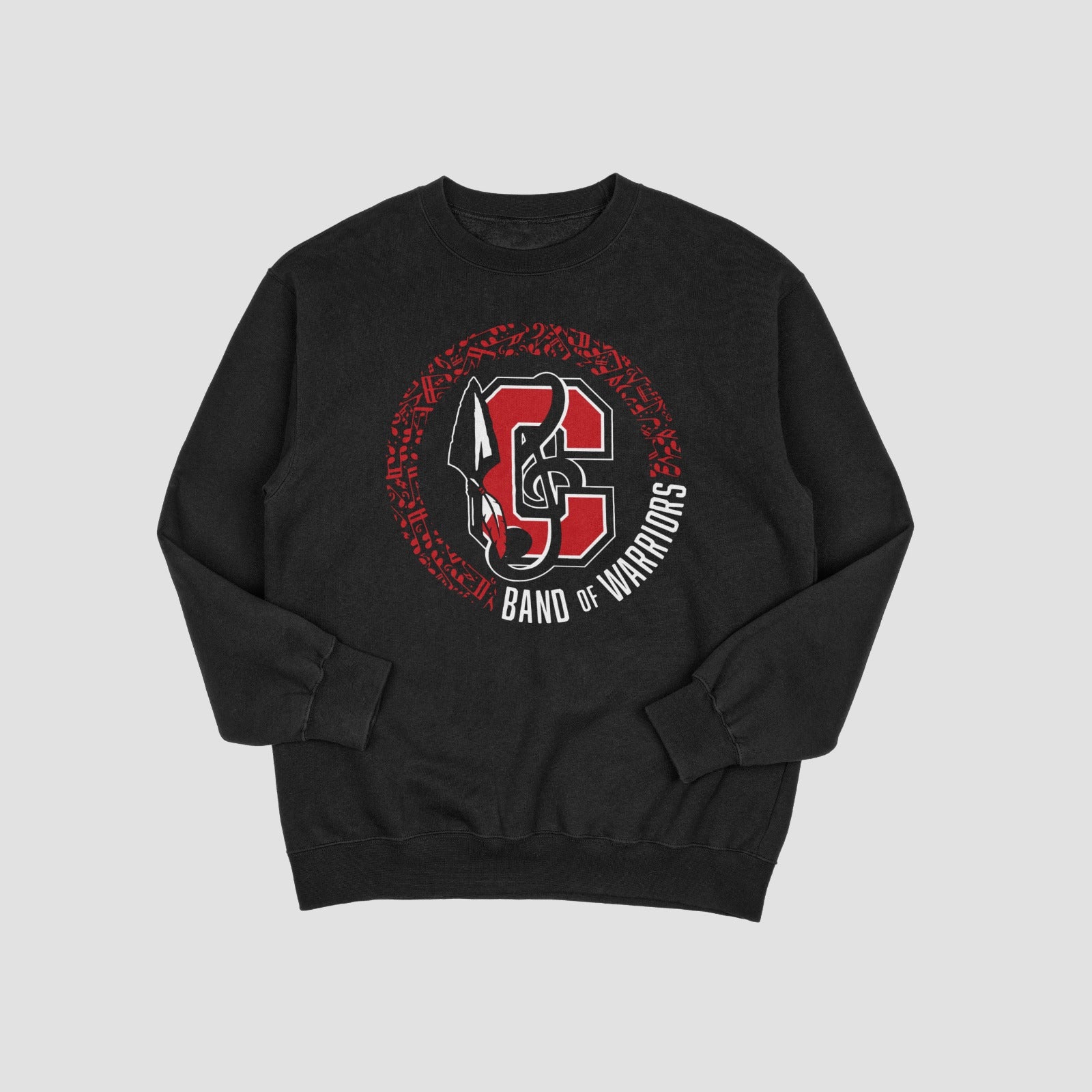 Cherokee Warriors Band Crewneck Sweatshirt