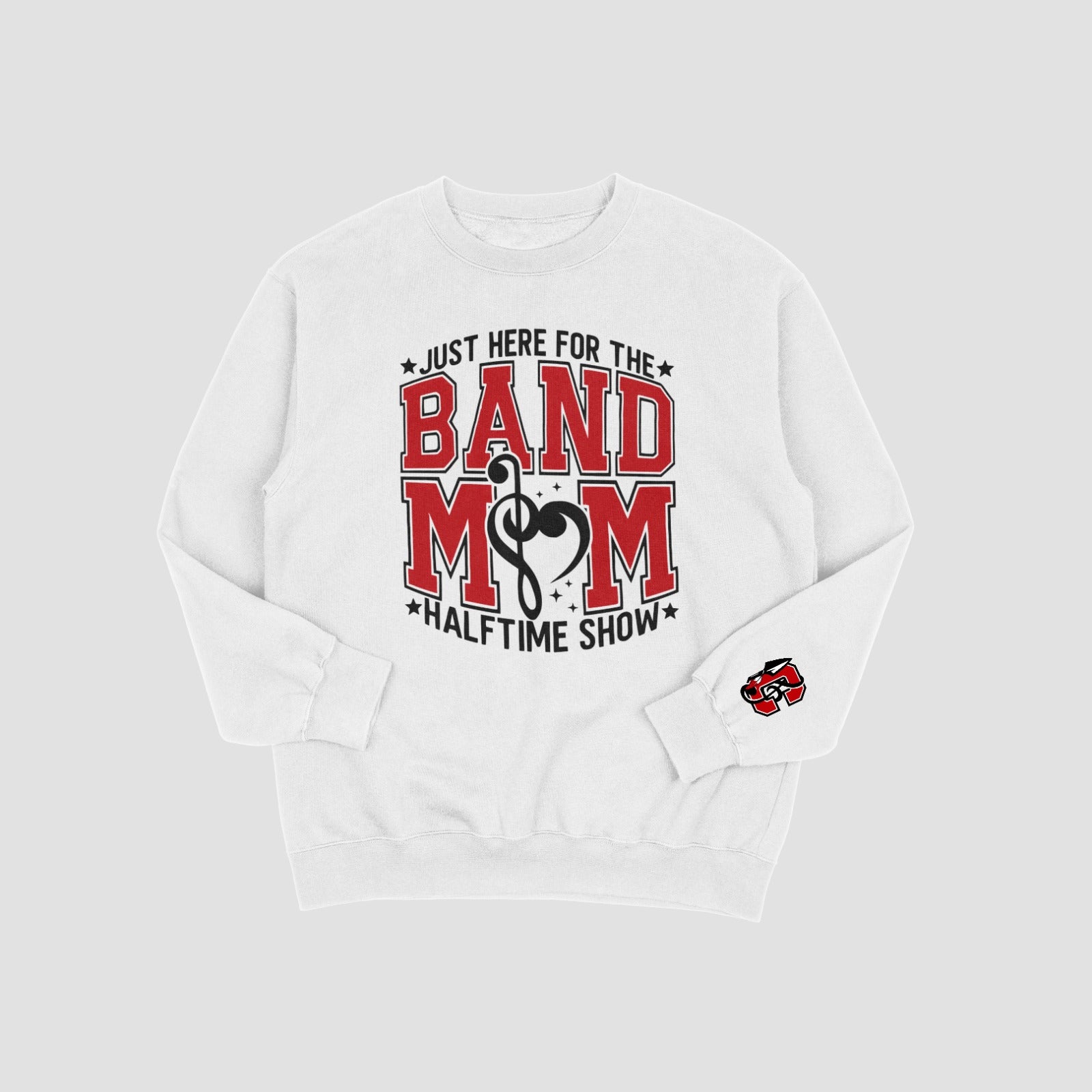 Cherokee Warriors Band Mom Crewneck Sweatshirt