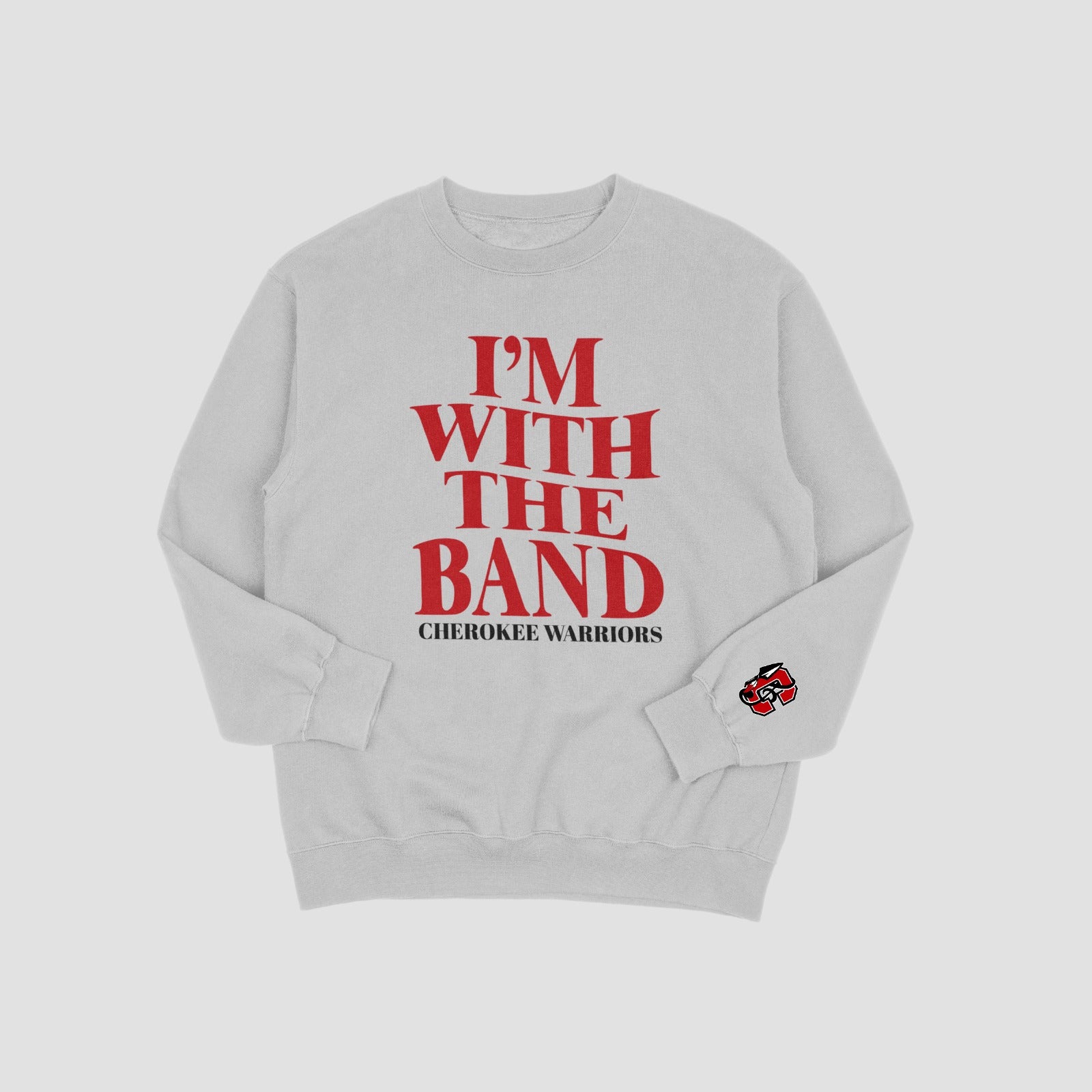 Cherokee Warriors Band Crewneck Sweatshirt
