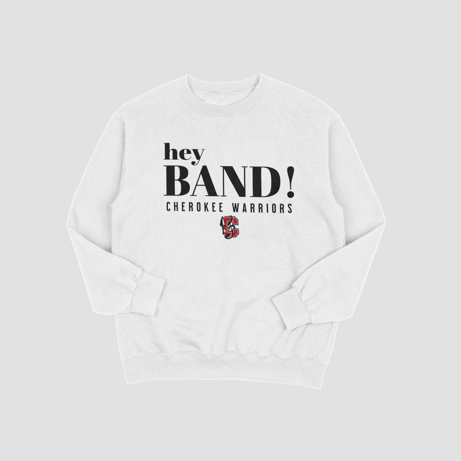 Cherokee Warriors Band Crewneck Sweatshirt