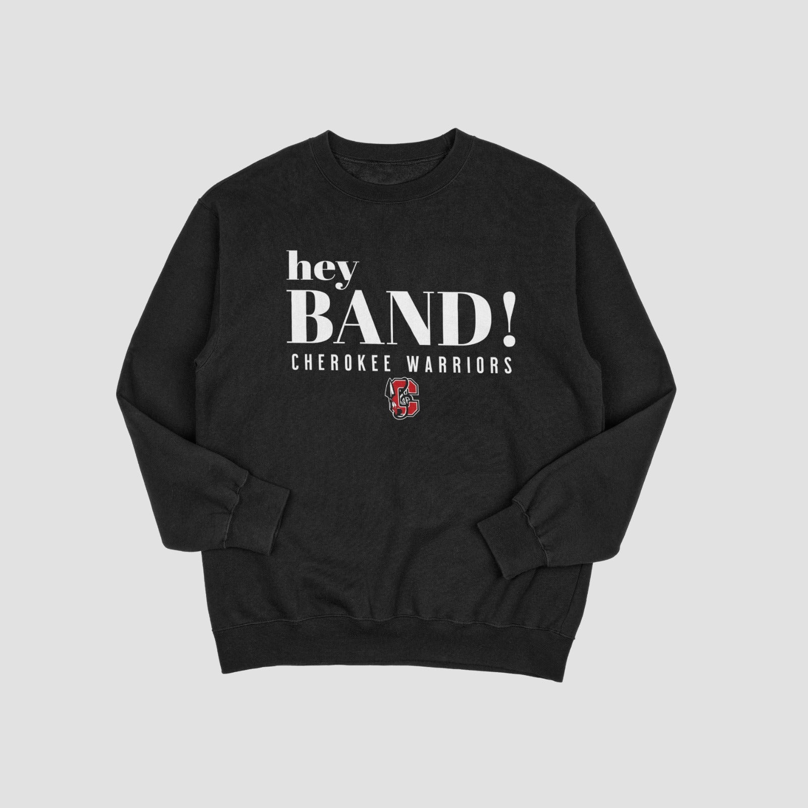 Cherokee Warriors Band Crewneck Sweatshirt