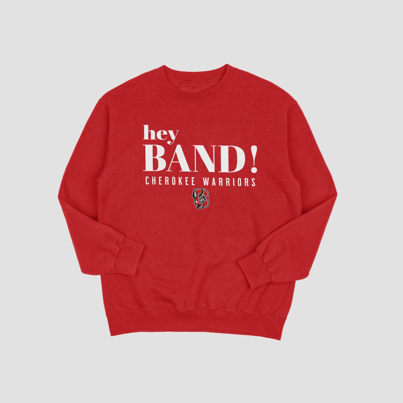 Cherokee Warriors Band Crewneck Sweatshirt