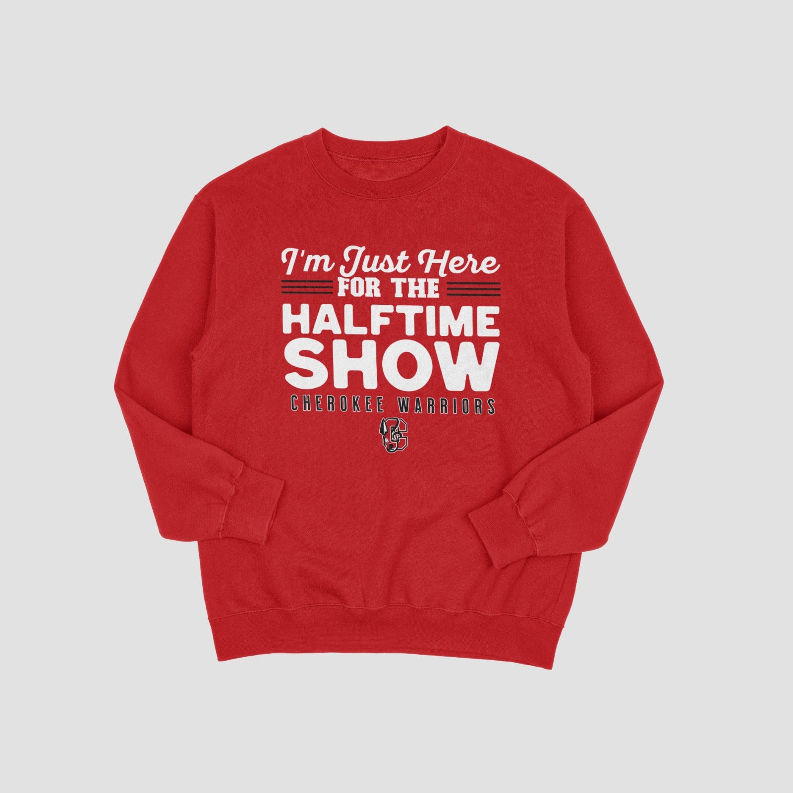 Cherokee Warriors Band Crewneck Sweatshirt