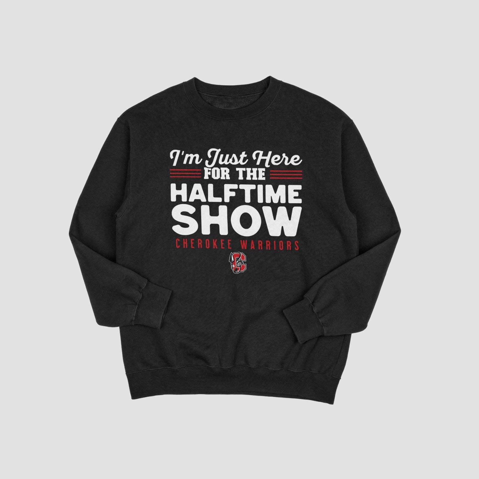 Cherokee Warriors Band Crewneck Sweatshirt