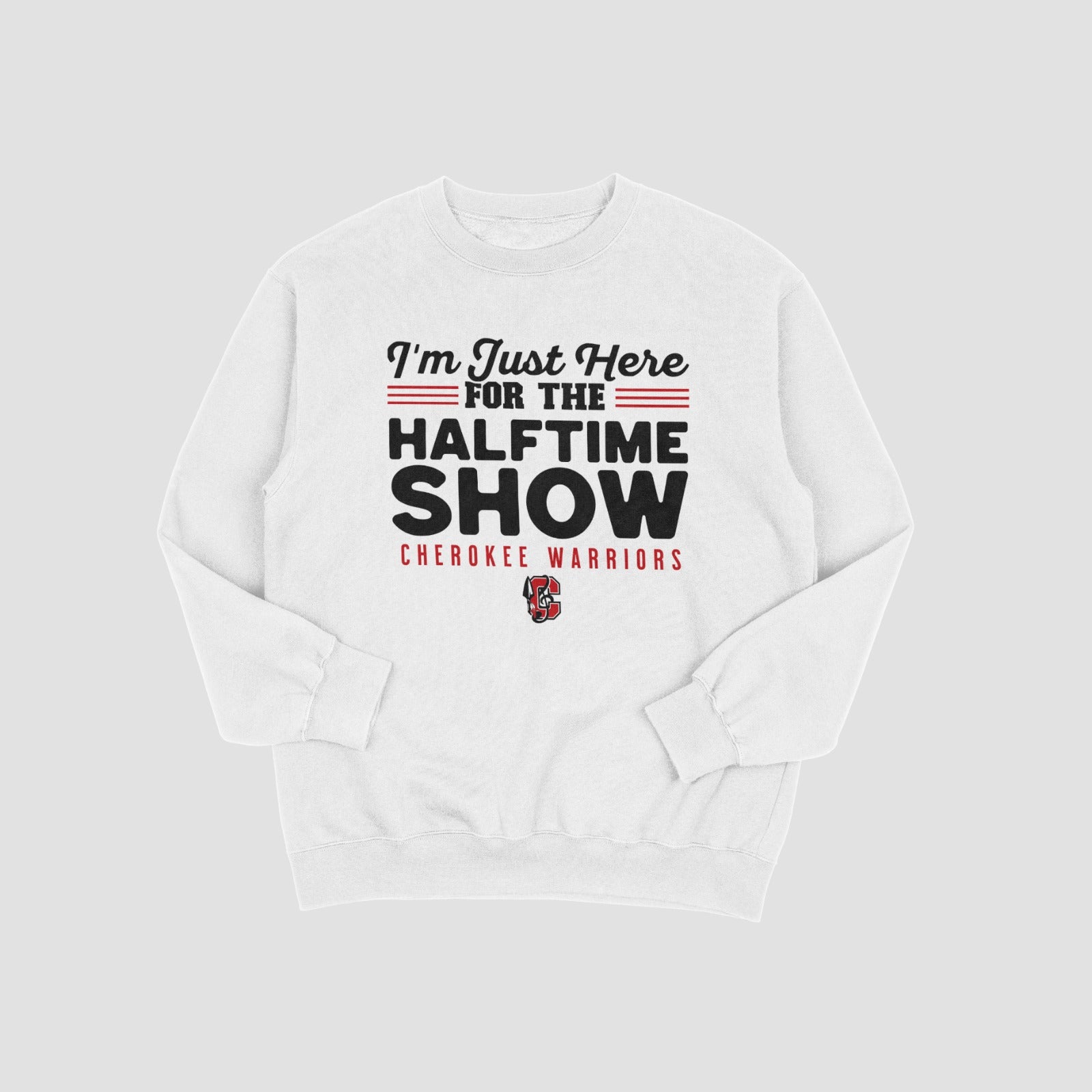 Cherokee Warriors Band Crewneck Sweatshirt