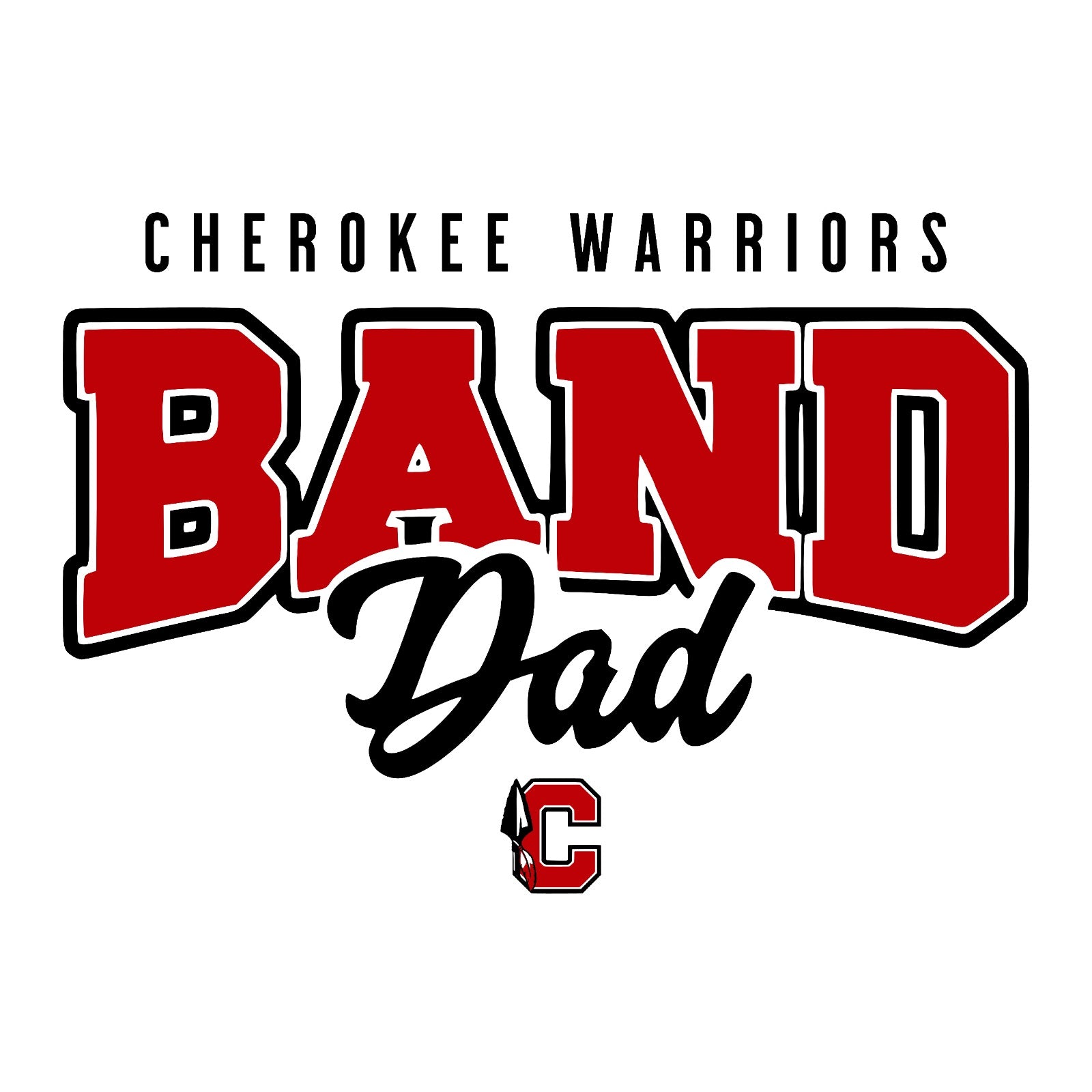 Cherokee High School Marching Band Sweatshirt