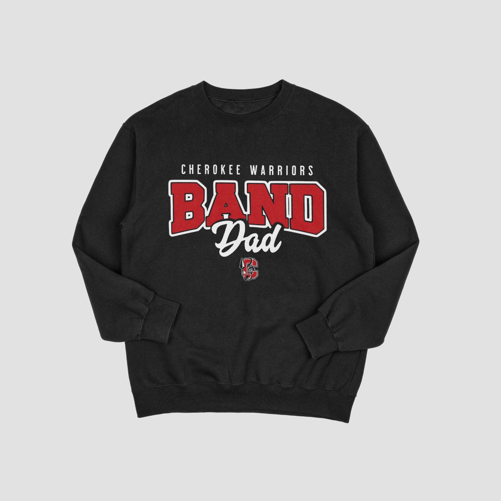 Cherokee Band of Warriors Dad Sweatshirt
