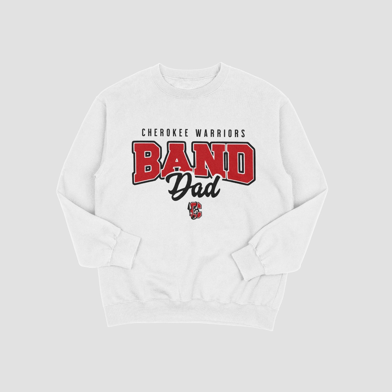 Cherokee Band of Warriors Dad Sweatshirt