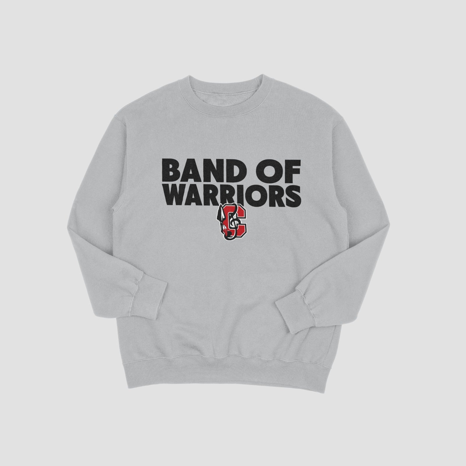Cherokee Band Of  Warriors Crewneck Sweatshirt