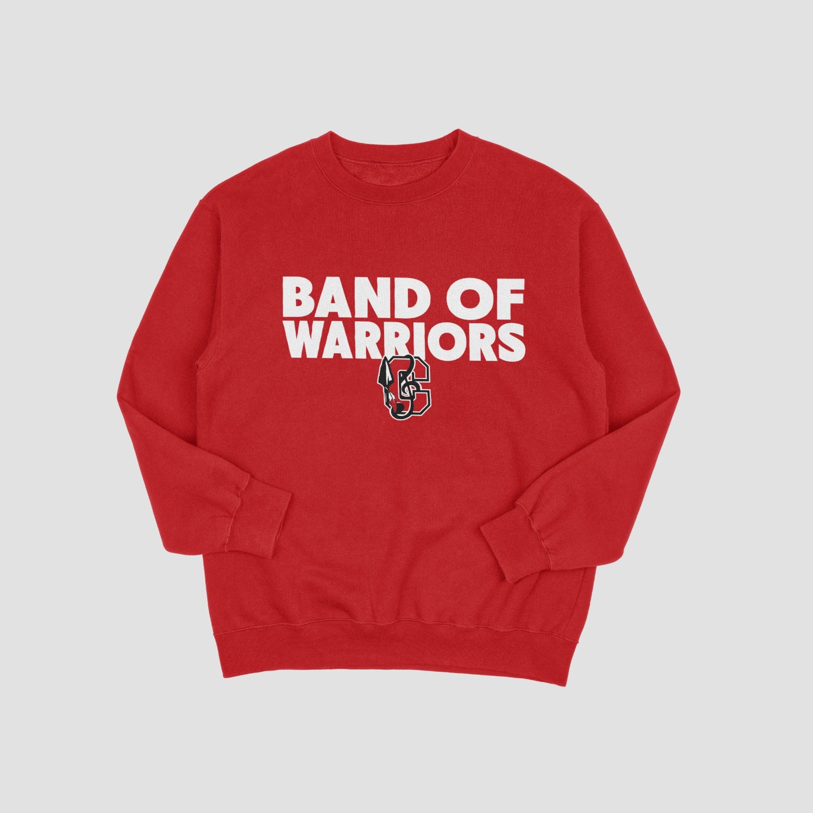 Cherokee Band Of  Warriors Crewneck Sweatshirt