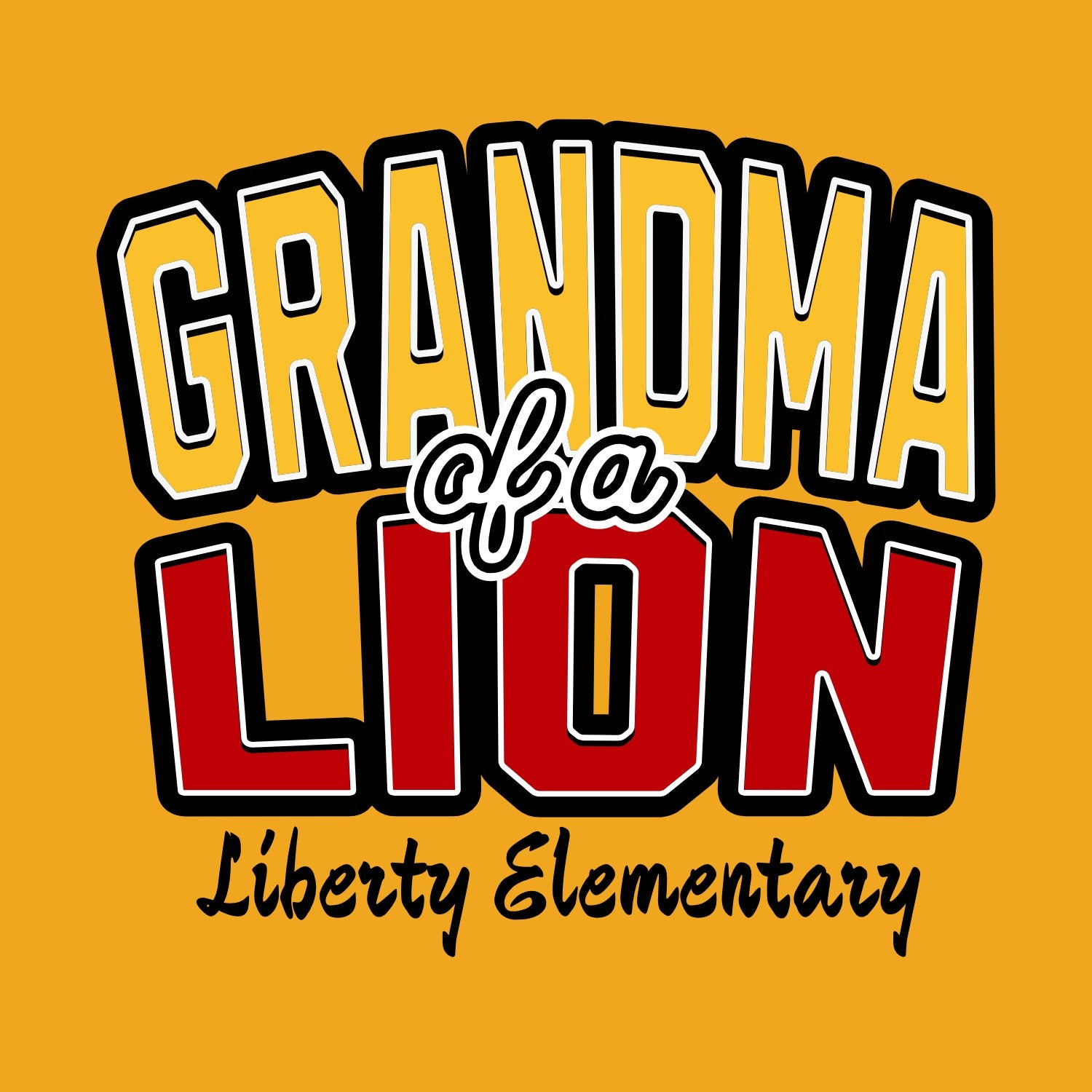 Liberty Lions Grandma Hoodie Hoodie