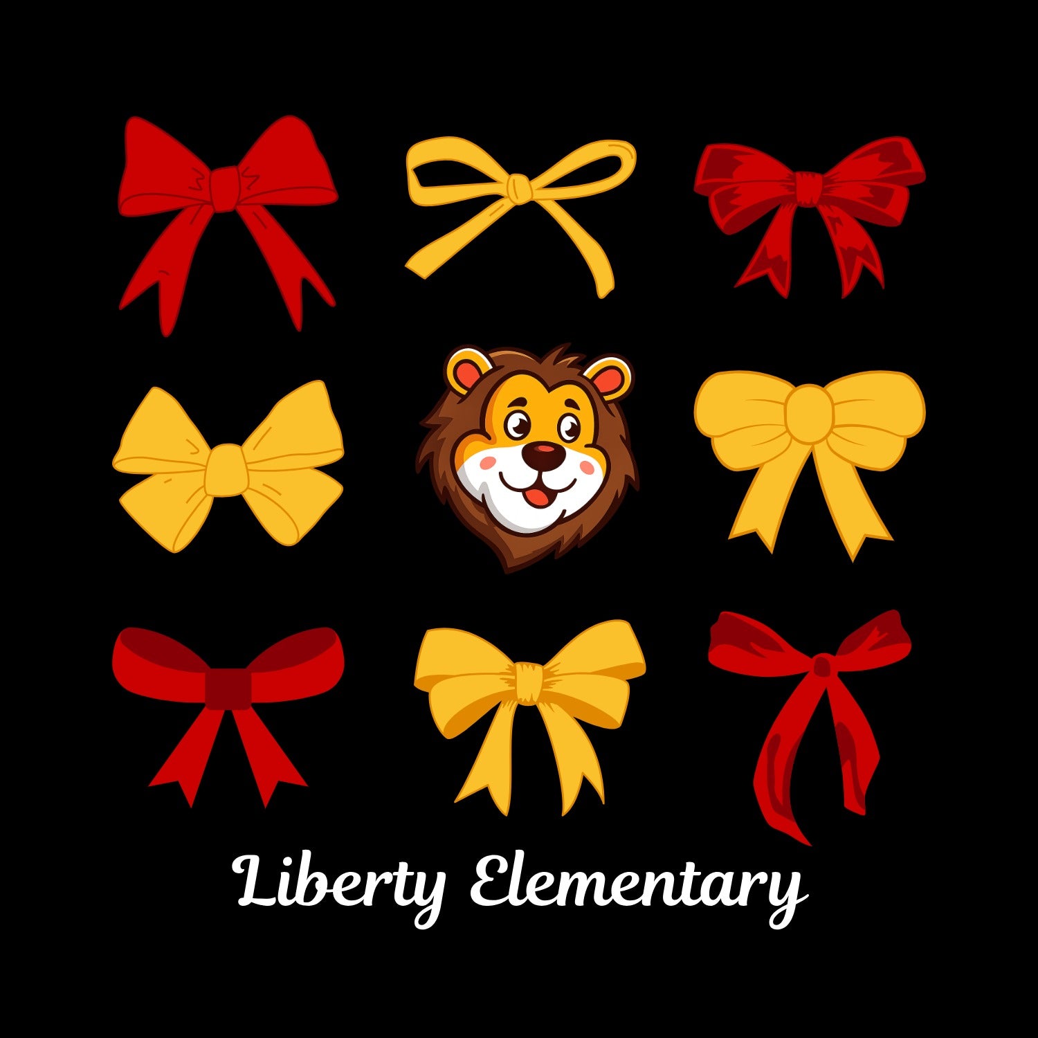 Liberty Lions Bows Hoodie