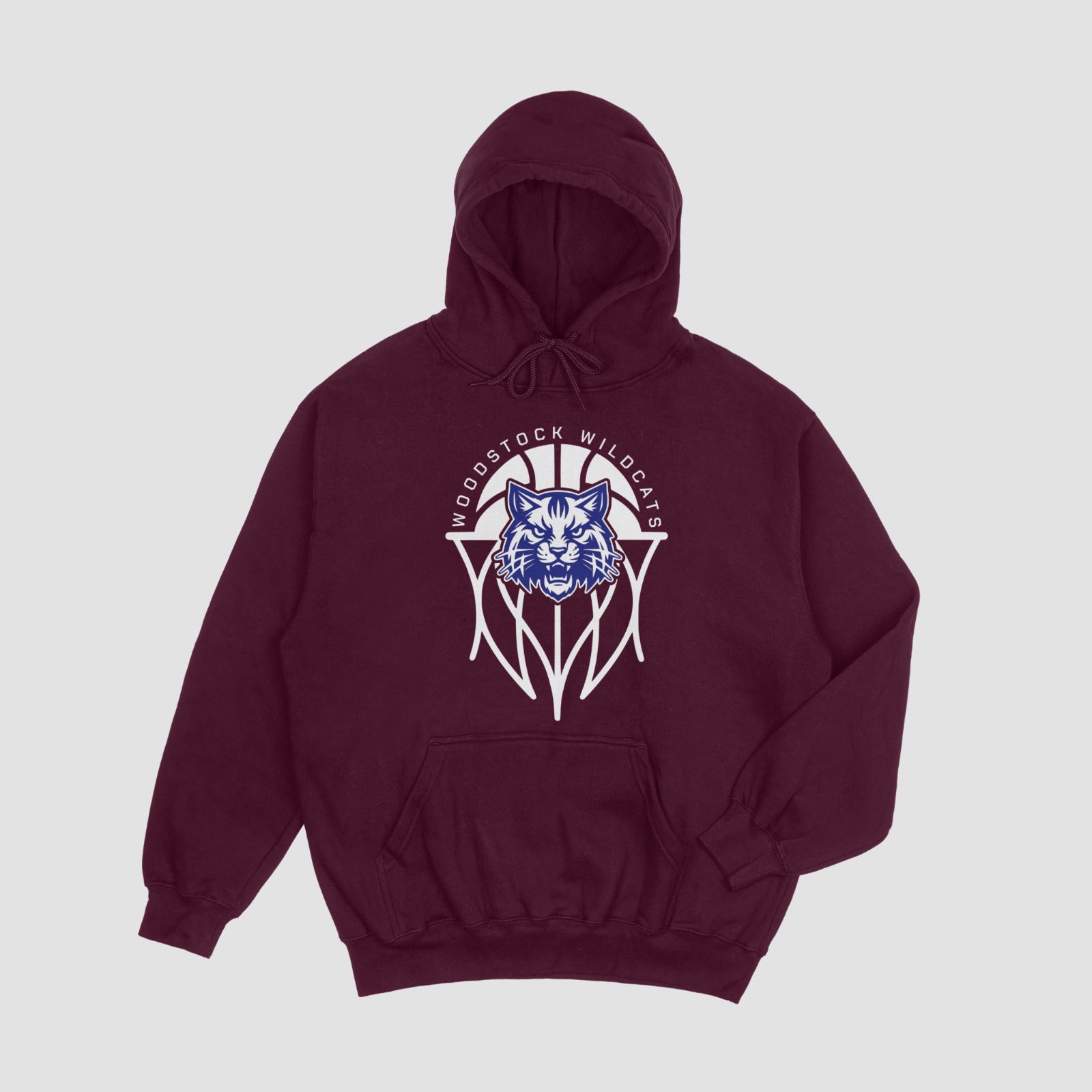 Woodstock Wildcats Basketball Hoodie