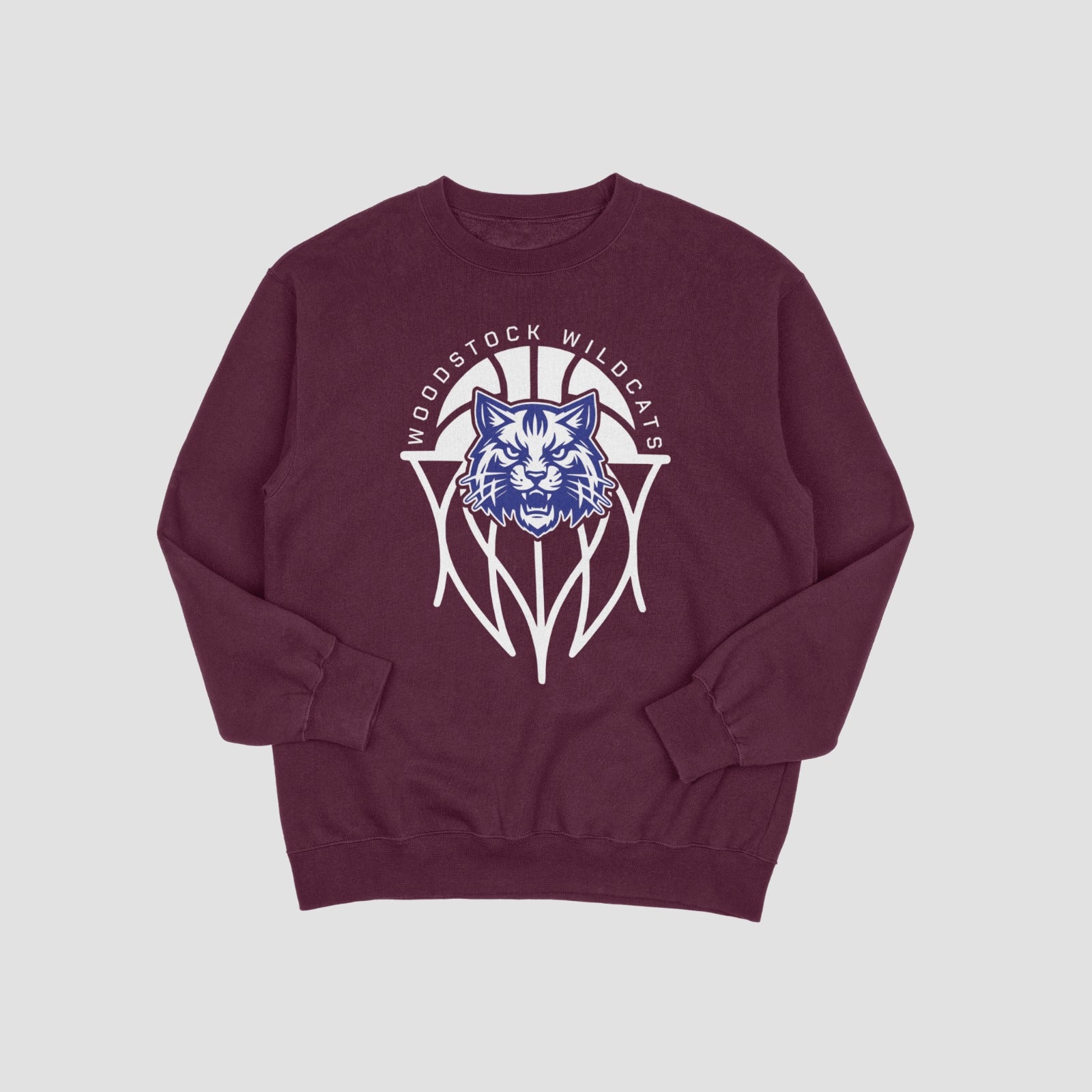 Woodstock Wildcats Basketball Sweatshirt