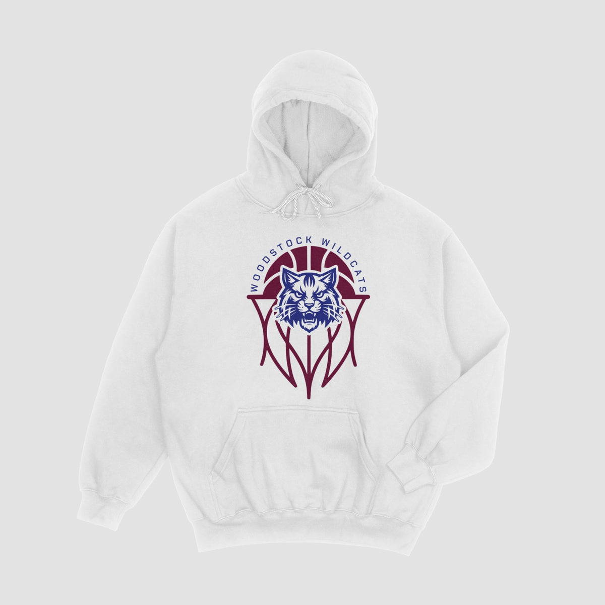 Woodstock Wildcats Basketball Hoodie