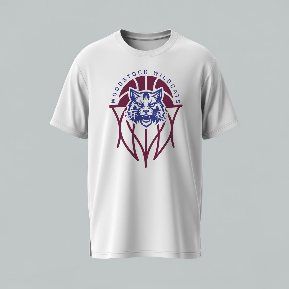Woodstock Wildcats Basketball T-Shirt