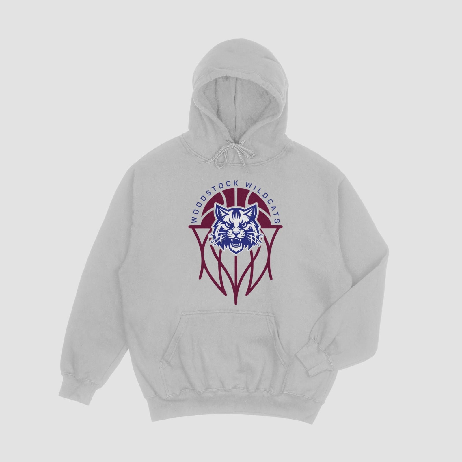 Woodstock Wildcats Basketball Hoodie