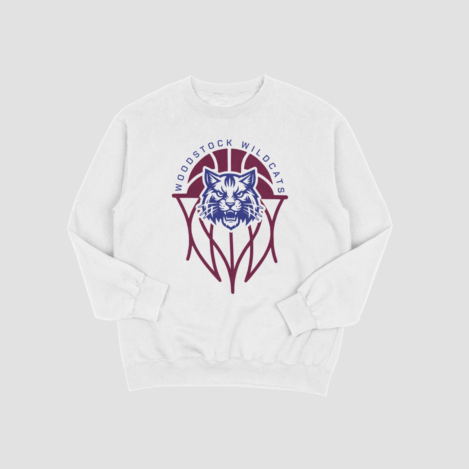 Woodstock Wildcats Basketball Sweatshirt