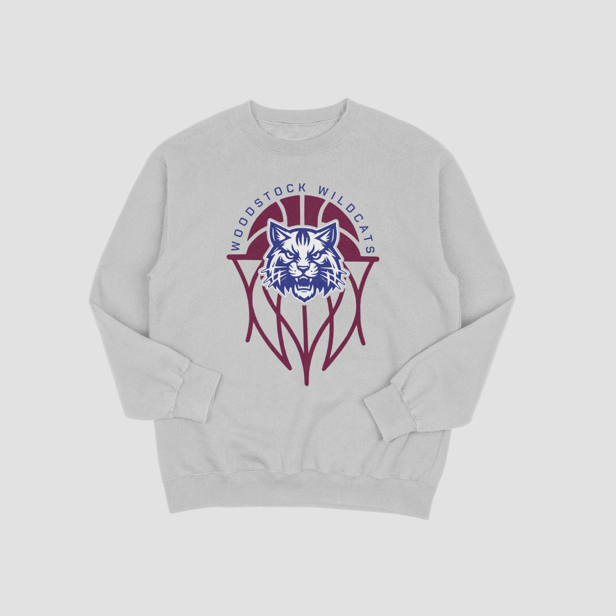 Woodstock Wildcats Basketball Sweatshirt