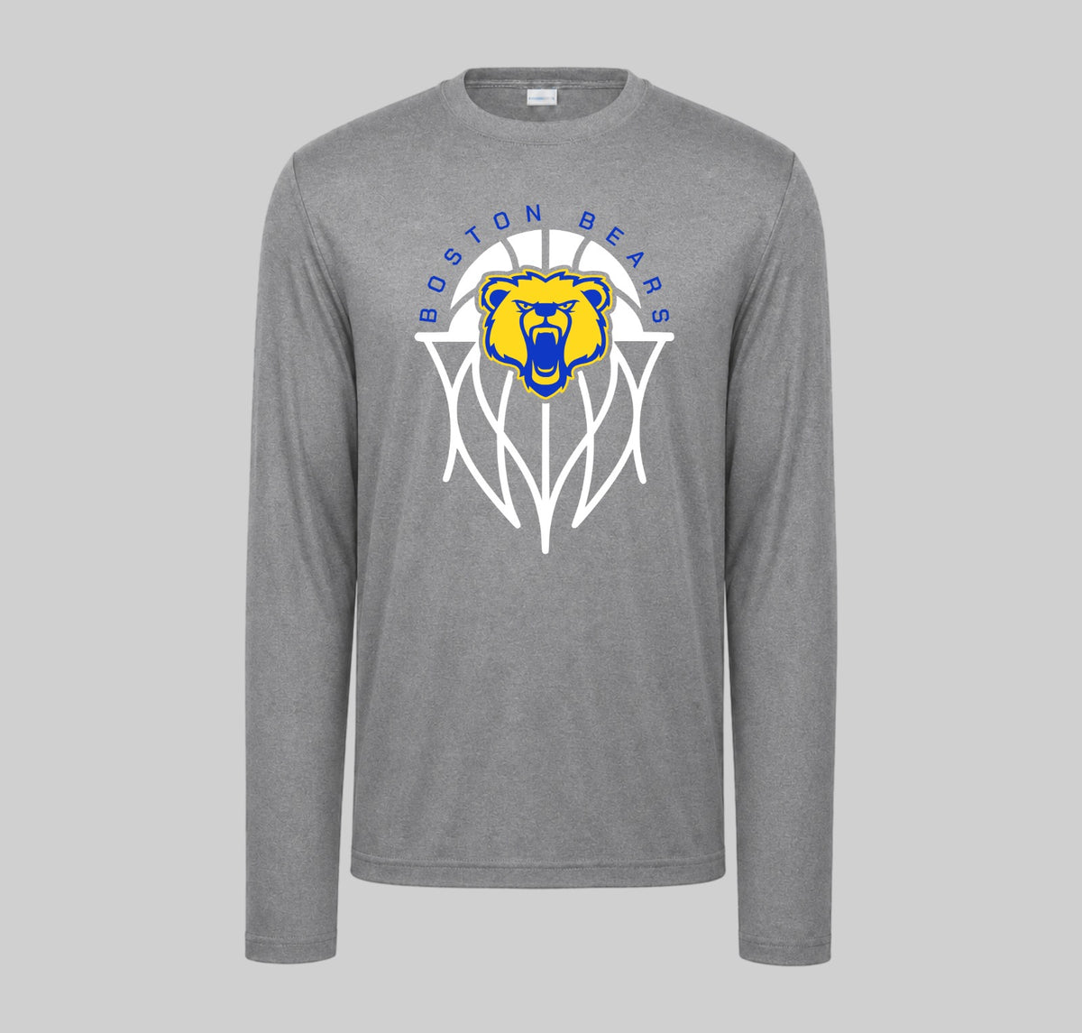 Boston Bears Basketball Long Sleeve Performance/Shooting Shirt