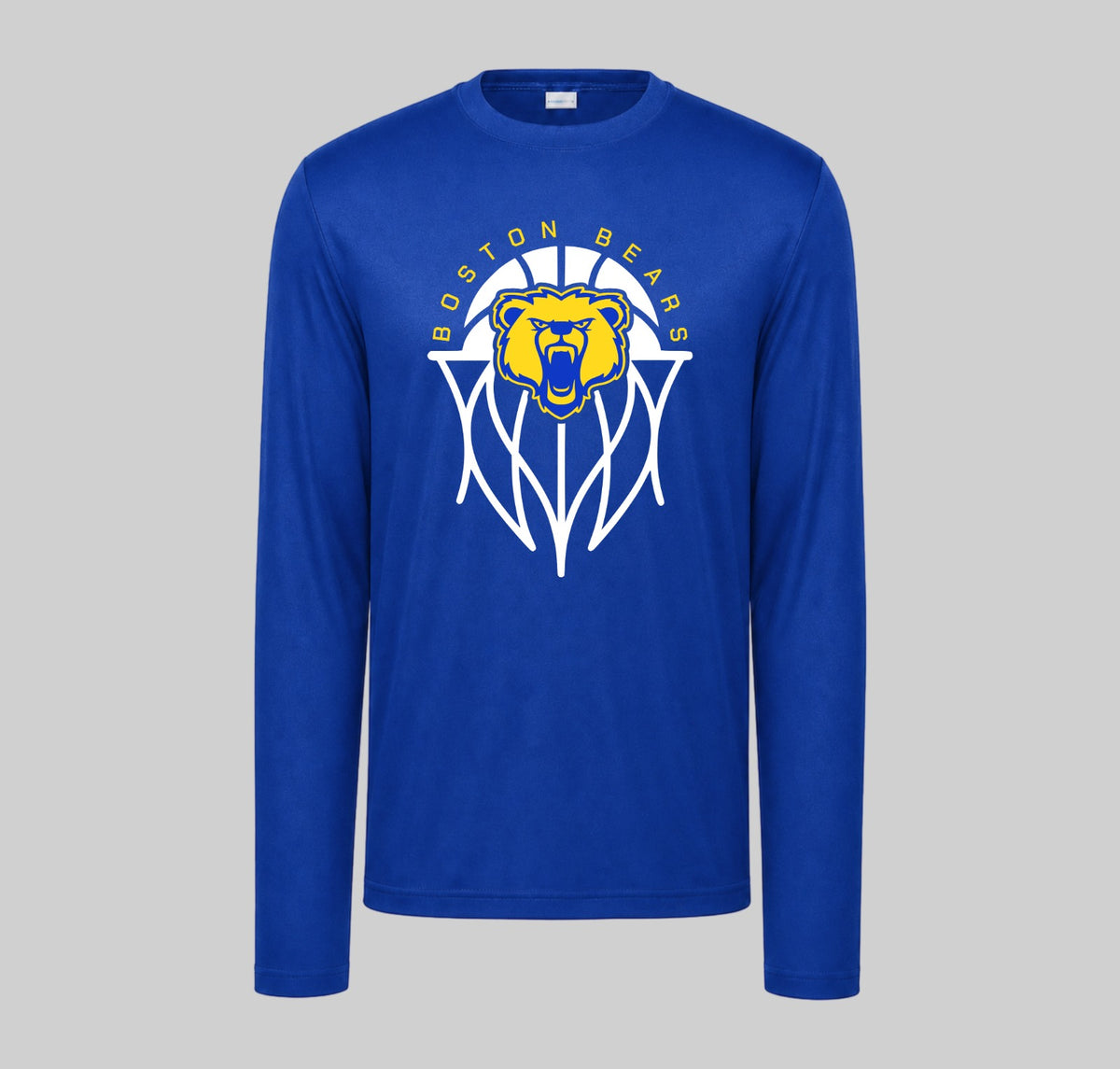 Boston Bears Basketball Long Sleeve Performance/Shooting Shirt