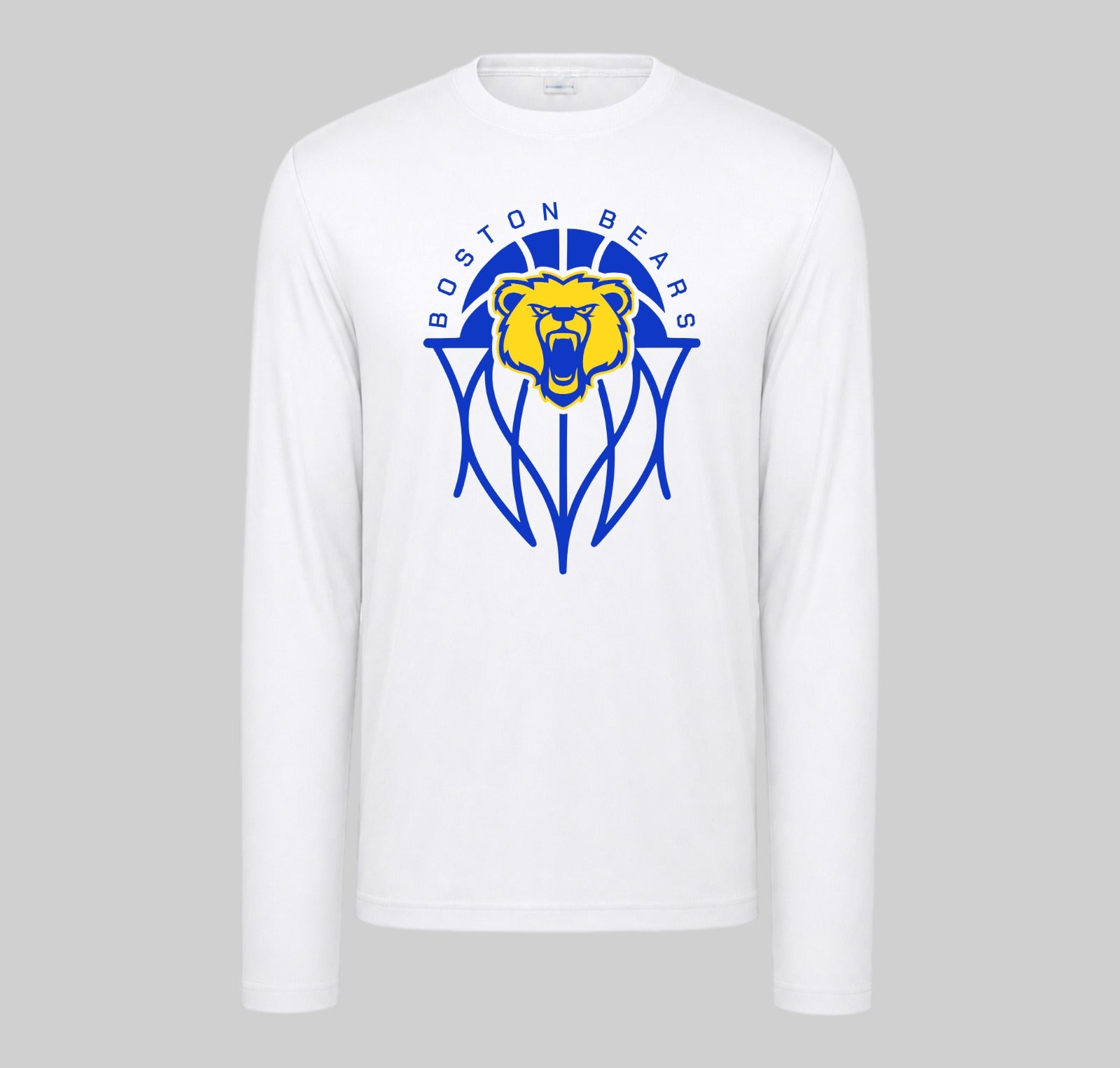 Boston Bears Basketball Long Sleeve Performance/Shooting Shirt