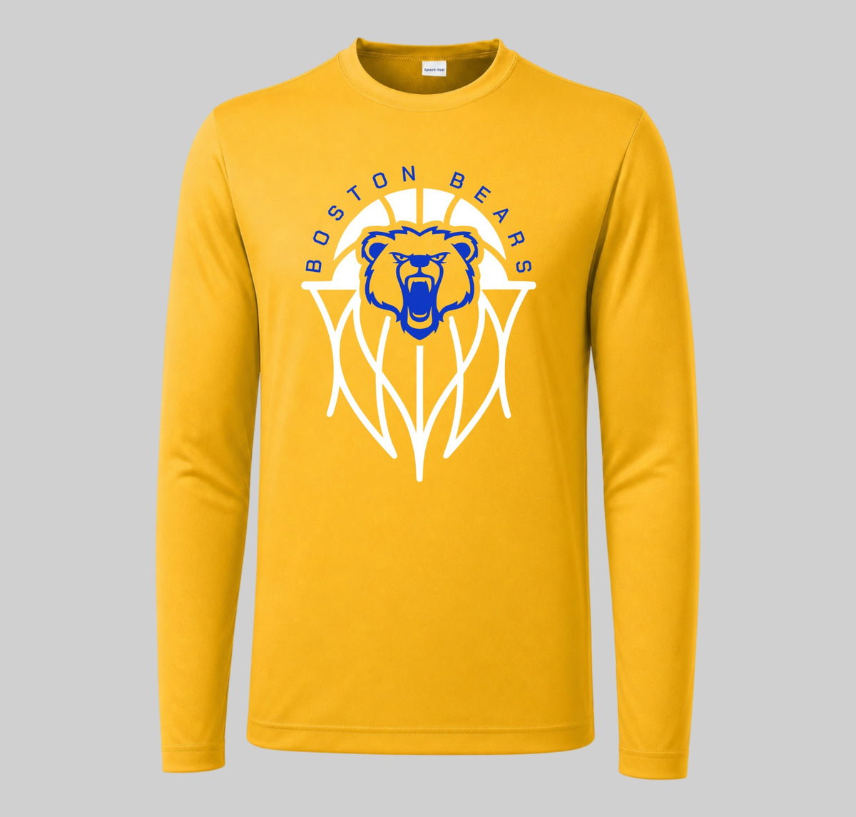 Boston Bears Basketball Long Sleeve Performance/Shooting Shirt