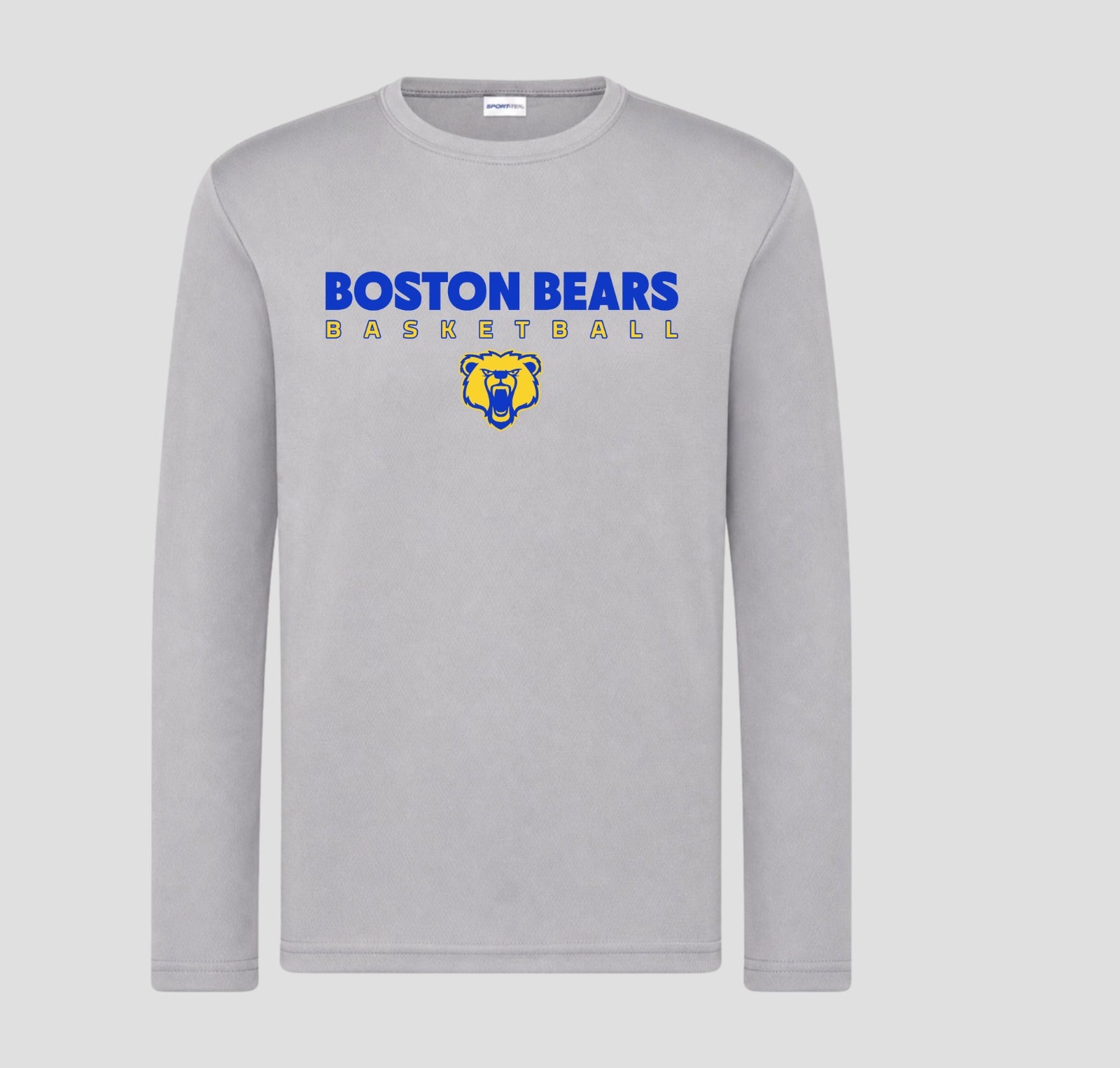 Boston Bears Basketball Long Sleeve Performance/Shooting Shirt