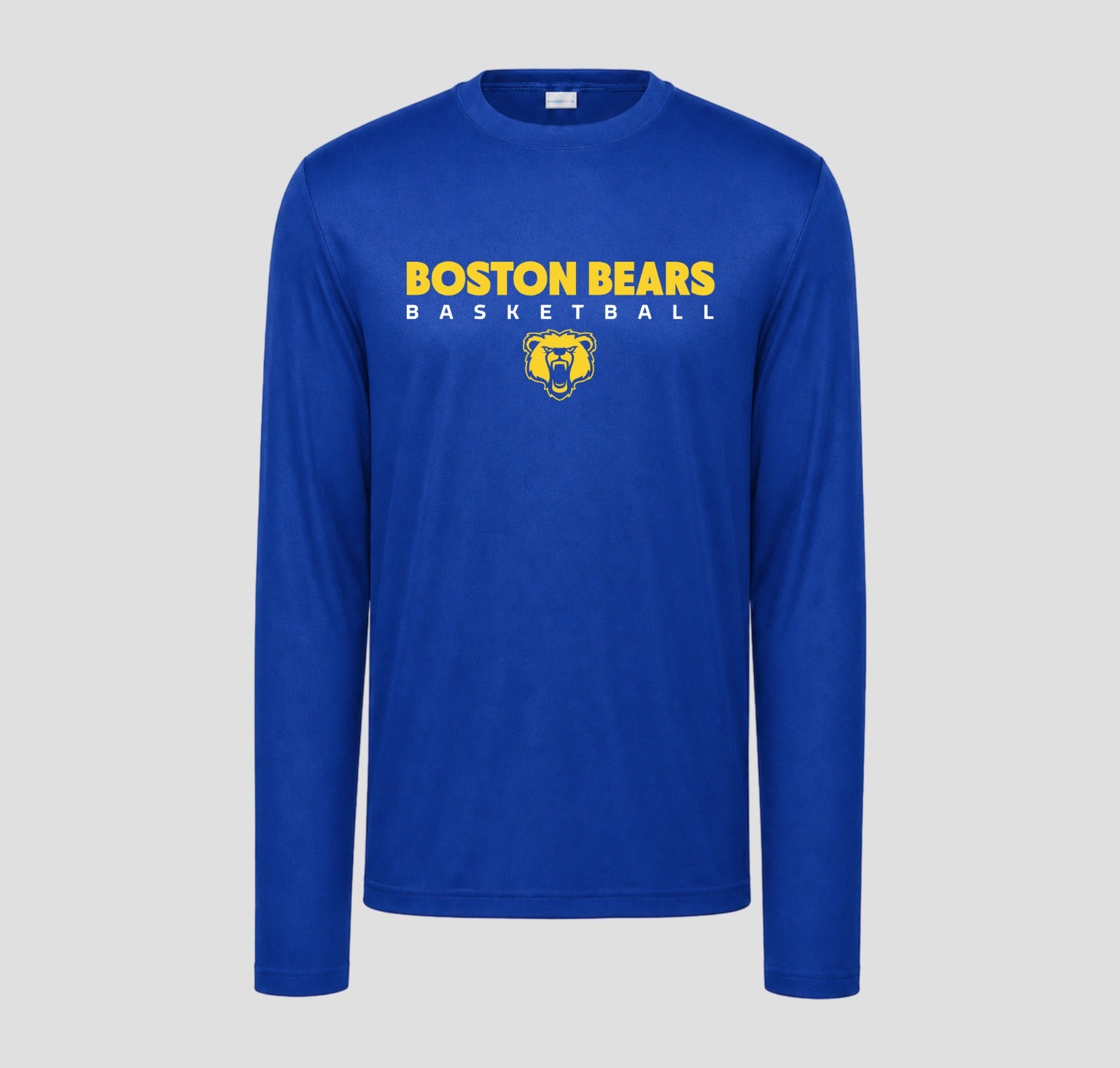 Boston Bears Basketball Long Sleeve Performance/Shooting Shirt