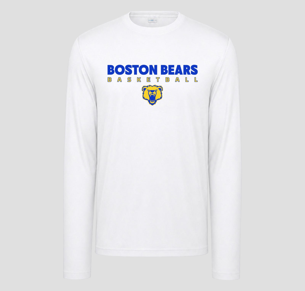 Boston Bears Basketball Long Sleeve Performance/Shooting Shirt