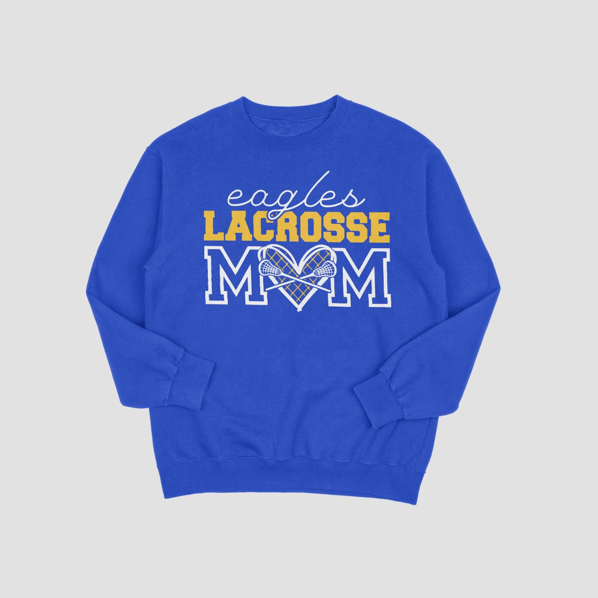 Etowah Girls Lacrosse Mom Crewneck Sweatshirt