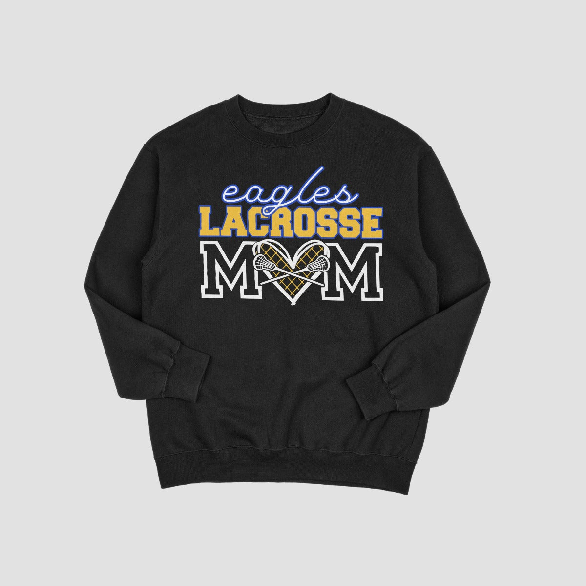Etowah Girls Lacrosse Mom Crewneck Sweatshirt