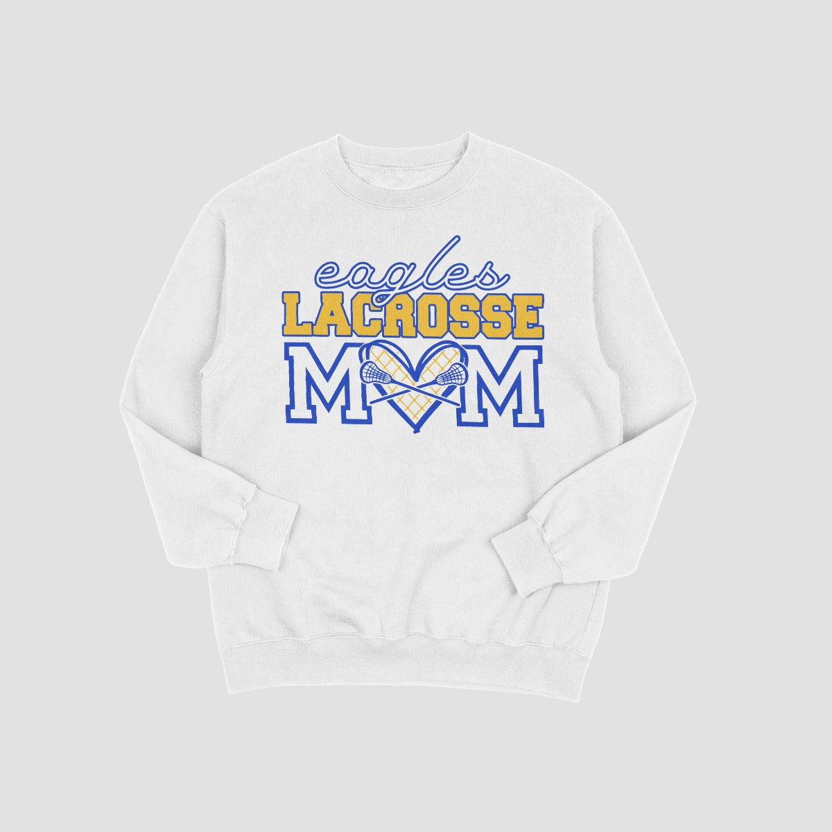 Etowah Girls Lacrosse Mom Crewneck Sweatshirt