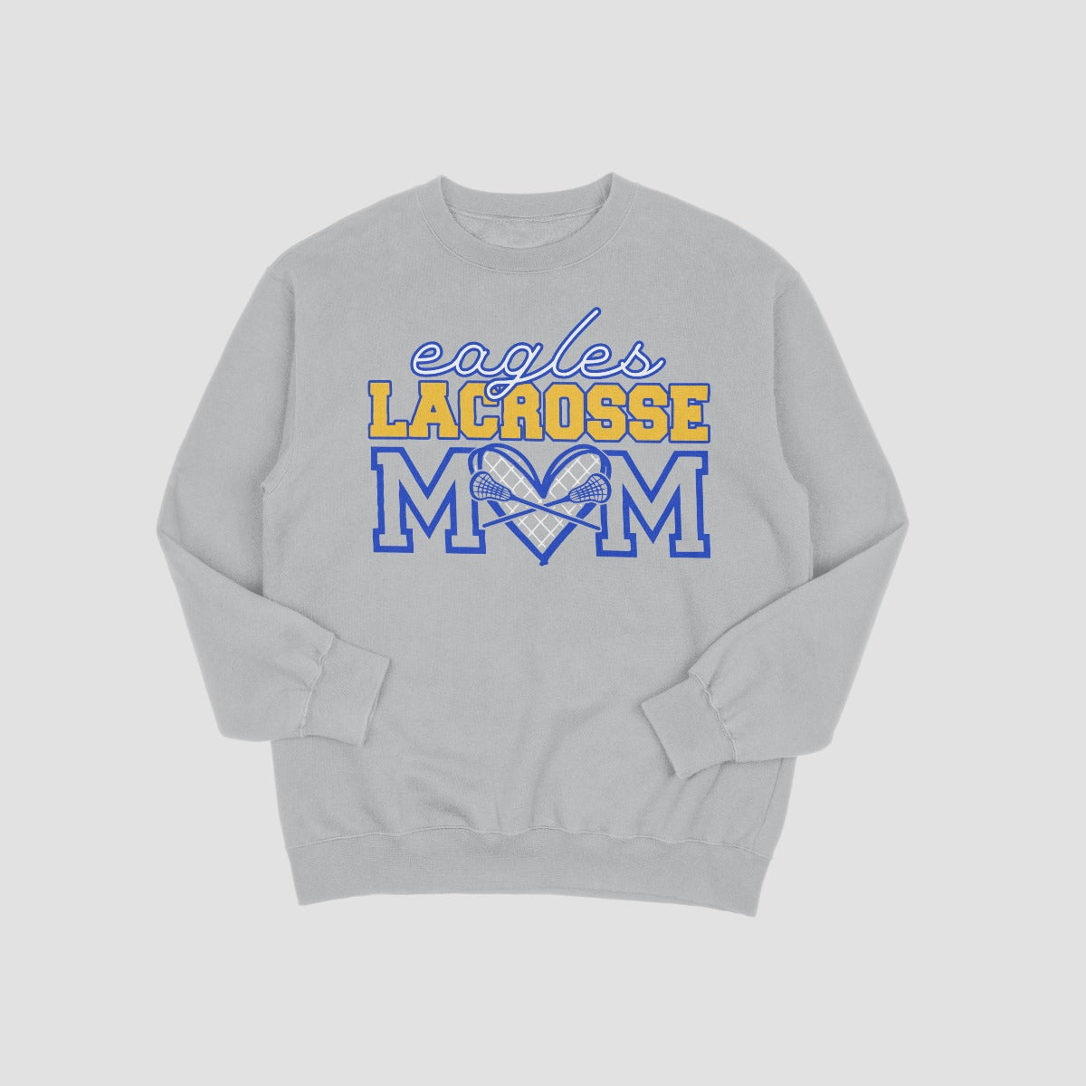 Etowah Girls Lacrosse Mom Crewneck Sweatshirt