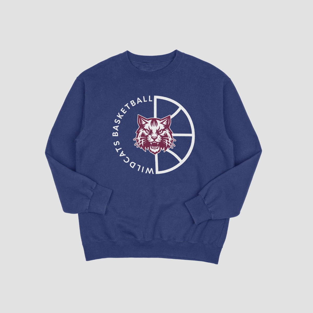 Woodstock Wildcats Basketball Sweatshirt