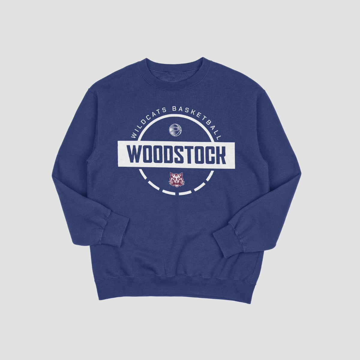 Woodstock Wildcats Basketball Sweatshirt