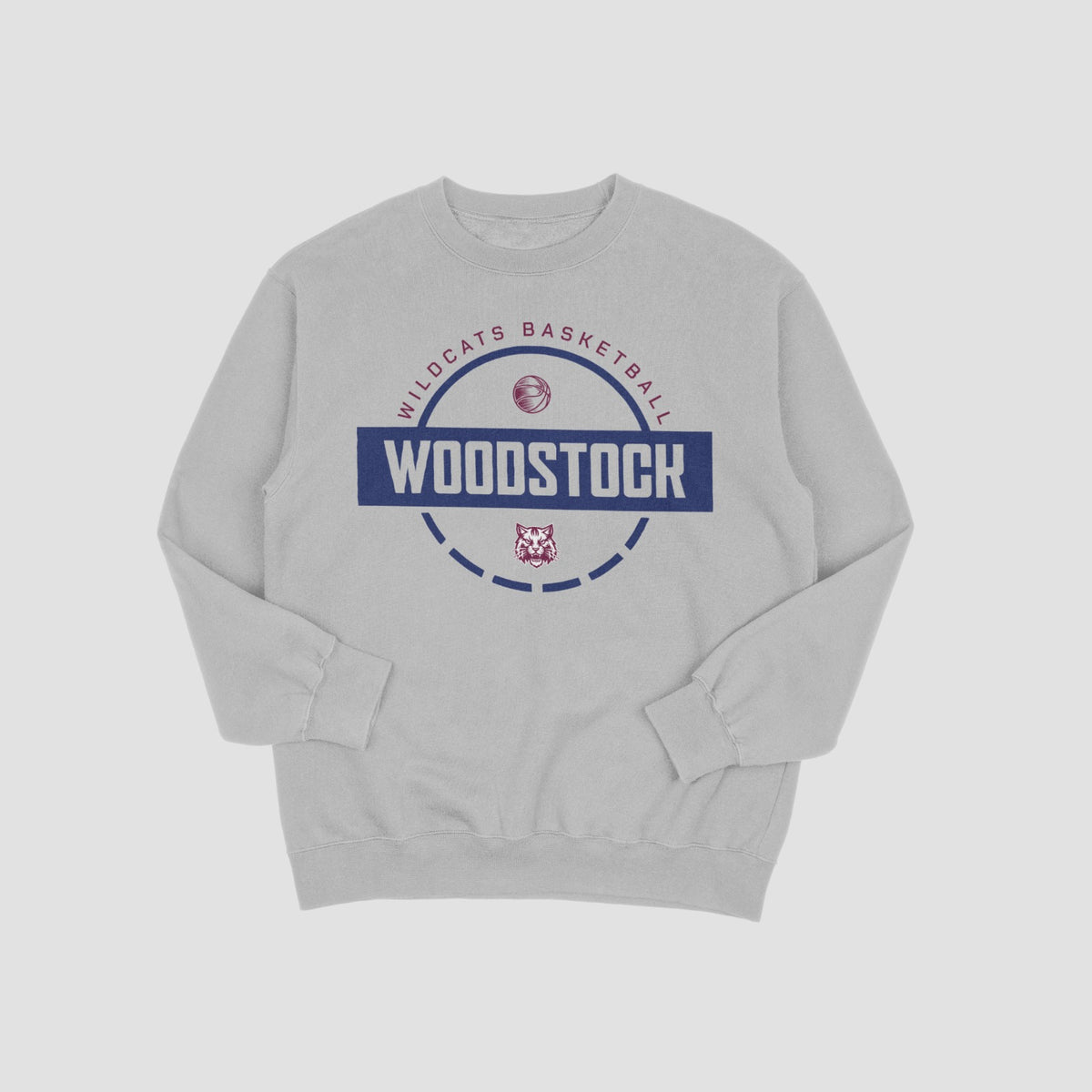Woodstock Wildcats Basketball Sweatshirt