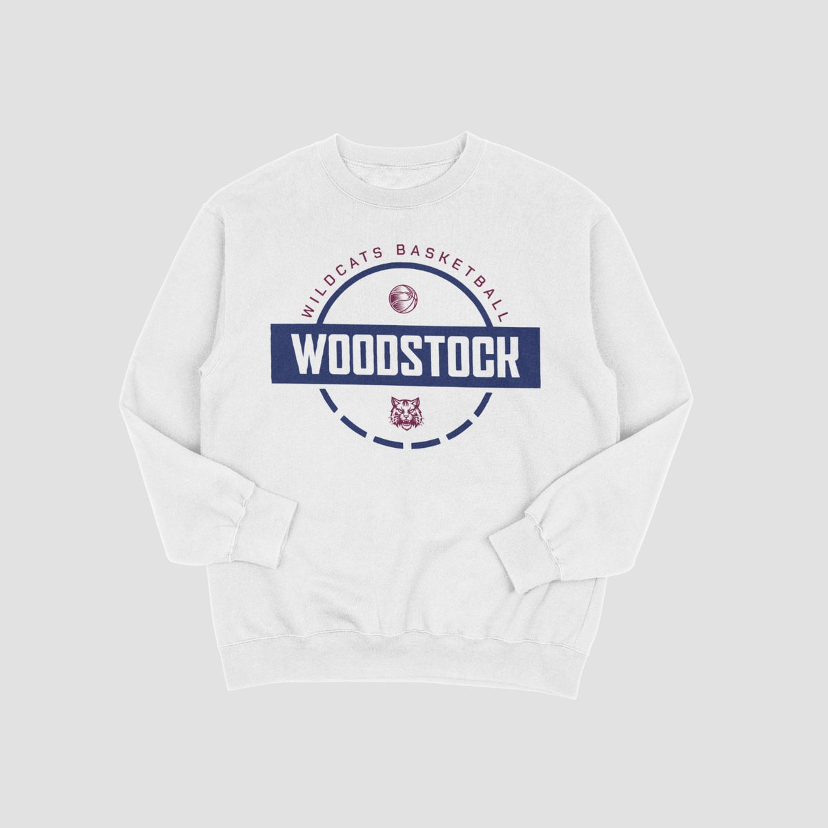 Woodstock Wildcats Basketball Sweatshirt