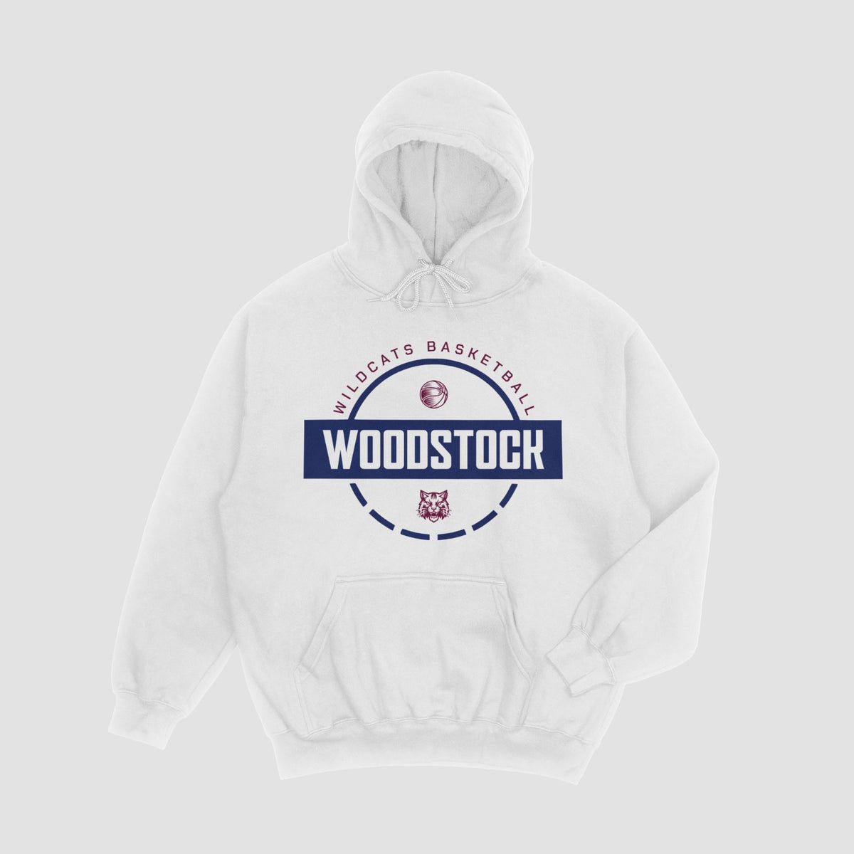 Woodstock Wildcats Basketball Hoodie