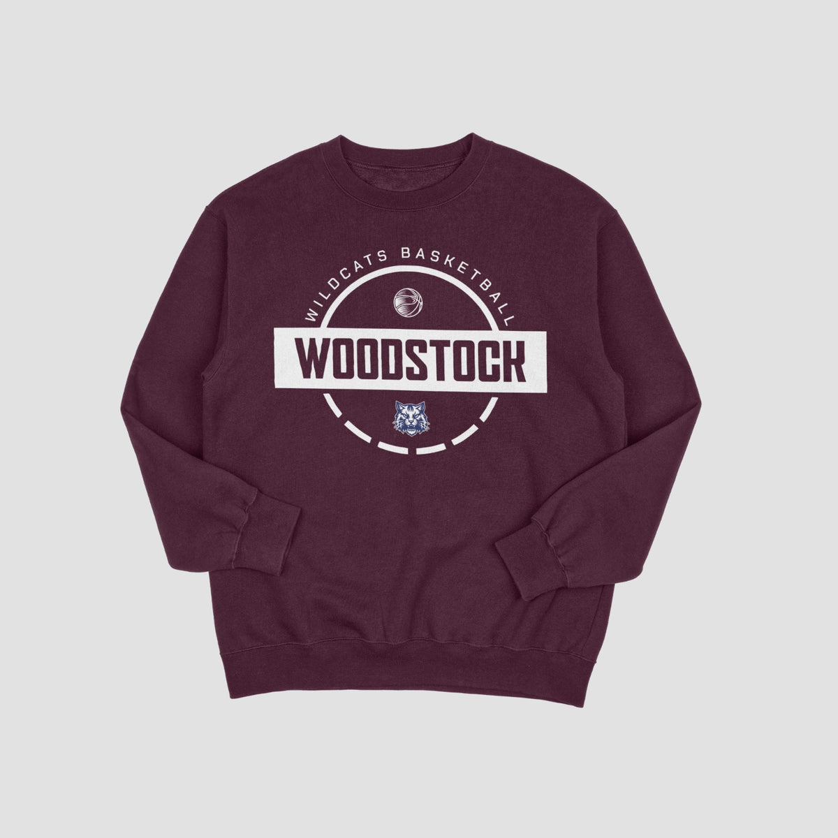 Woodstock Wildcats Basketball Sweatshirt