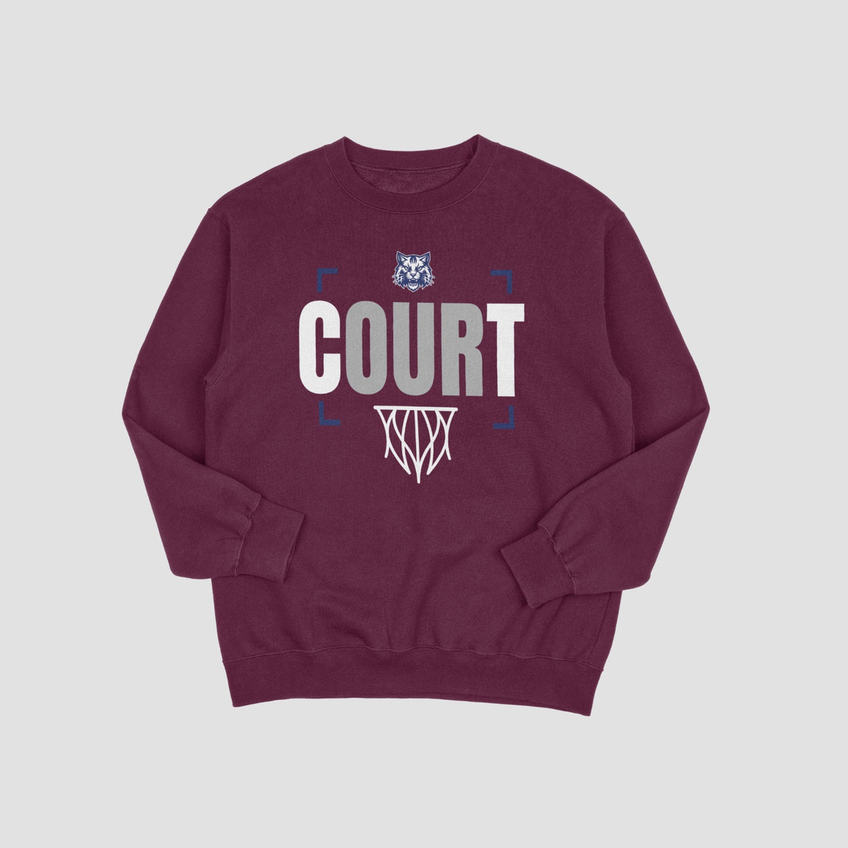 Woodstock Wildcats Basketball Sweatshirt