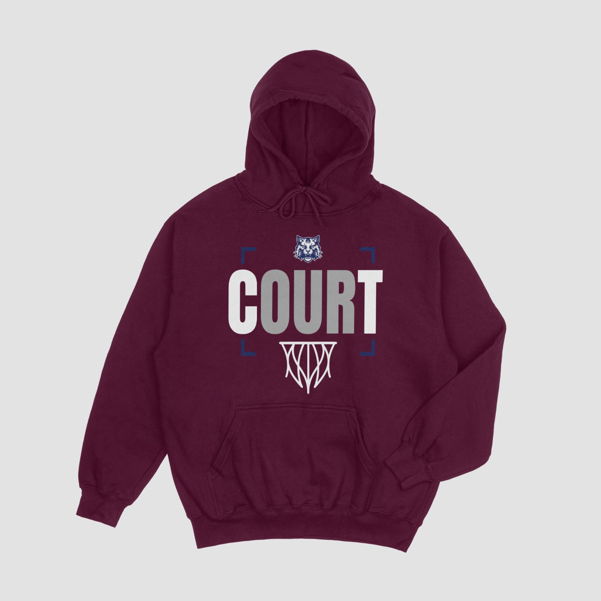 Woodstock Wildcats Basketball Hoodie