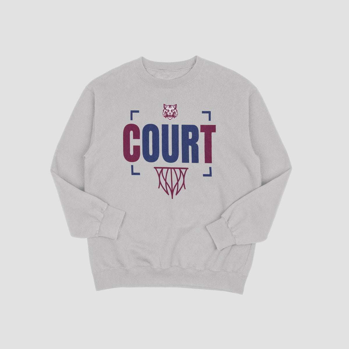 Woodstock Wildcats Basketball Sweatshirt