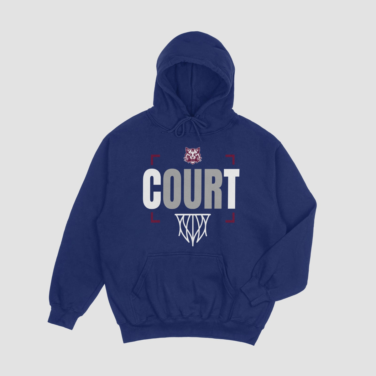 Woodstock Wildcats Basketball Hoodie