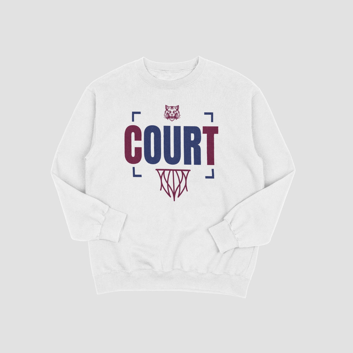 Woodstock Wildcats Basketball Sweatshirt
