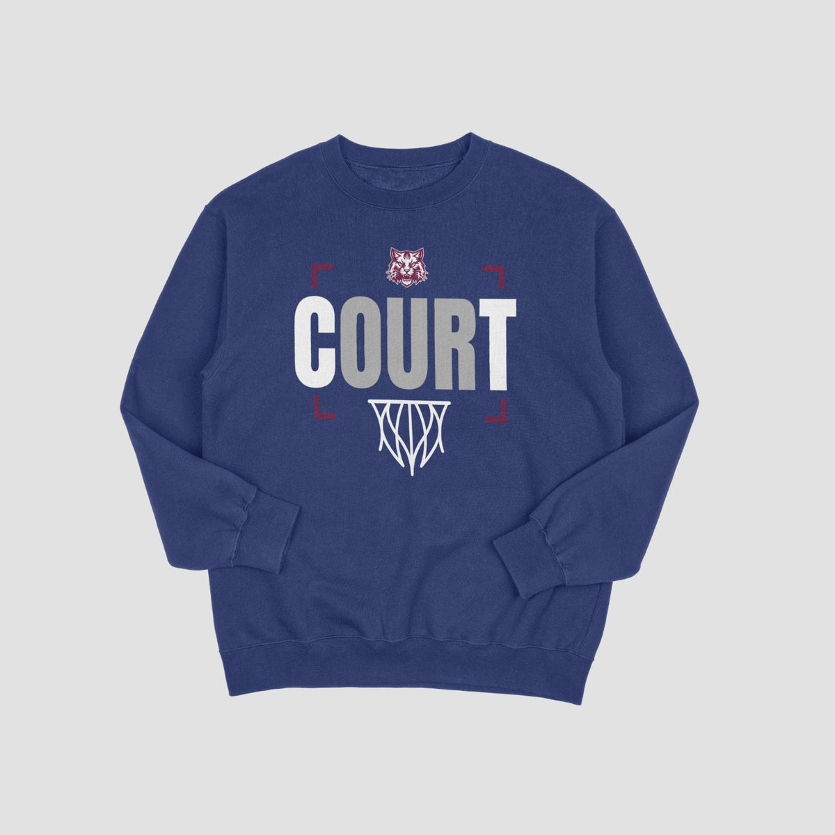 Woodstock Wildcats Basketball Sweatshirt