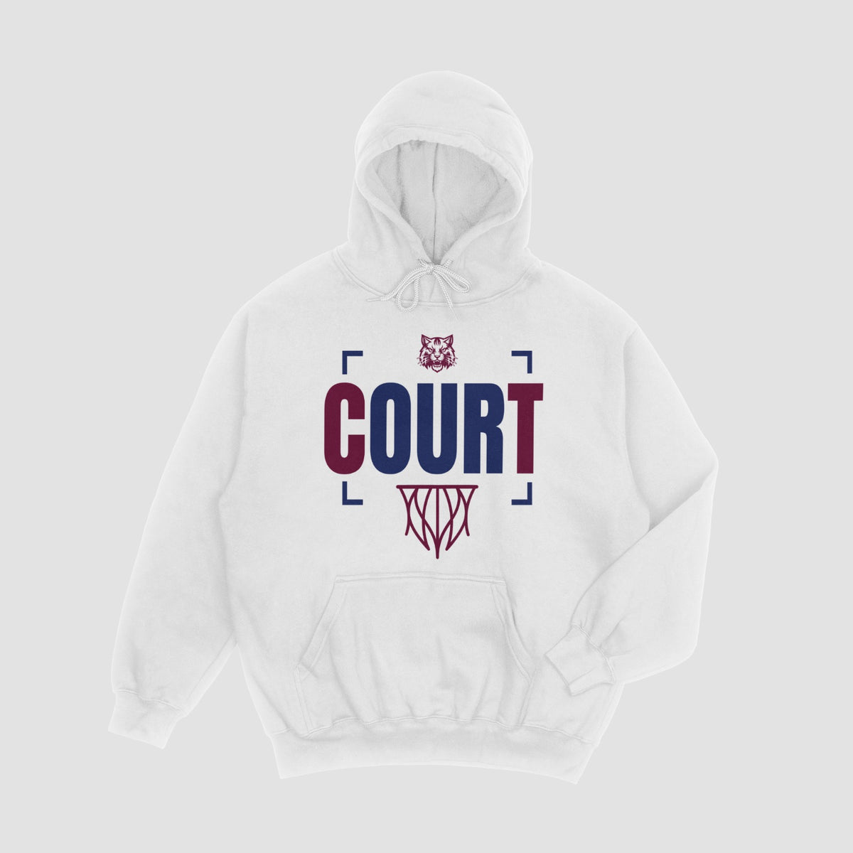 Woodstock Wildcats Basketball Hoodie
